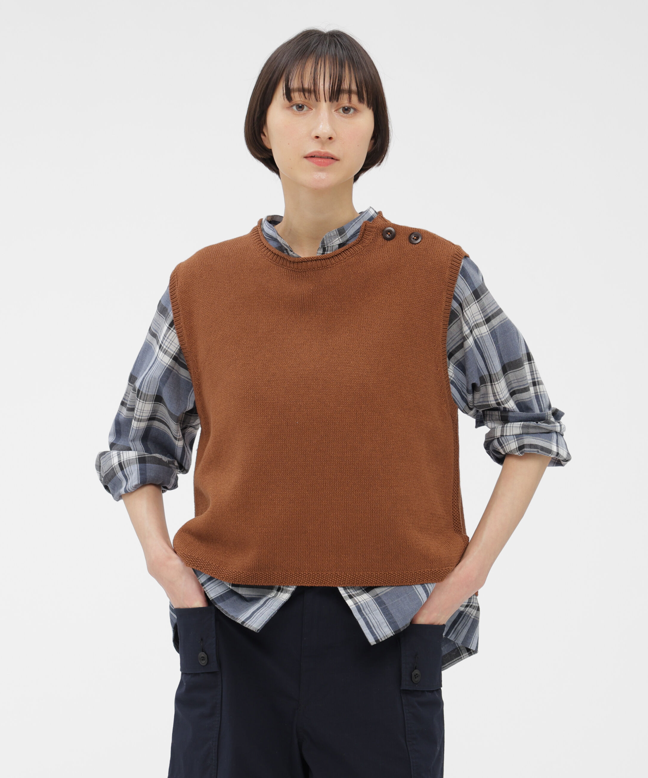 MHL.「WA-SHI COTTON KNITWEAR」|ニット・セーター|BRICK3