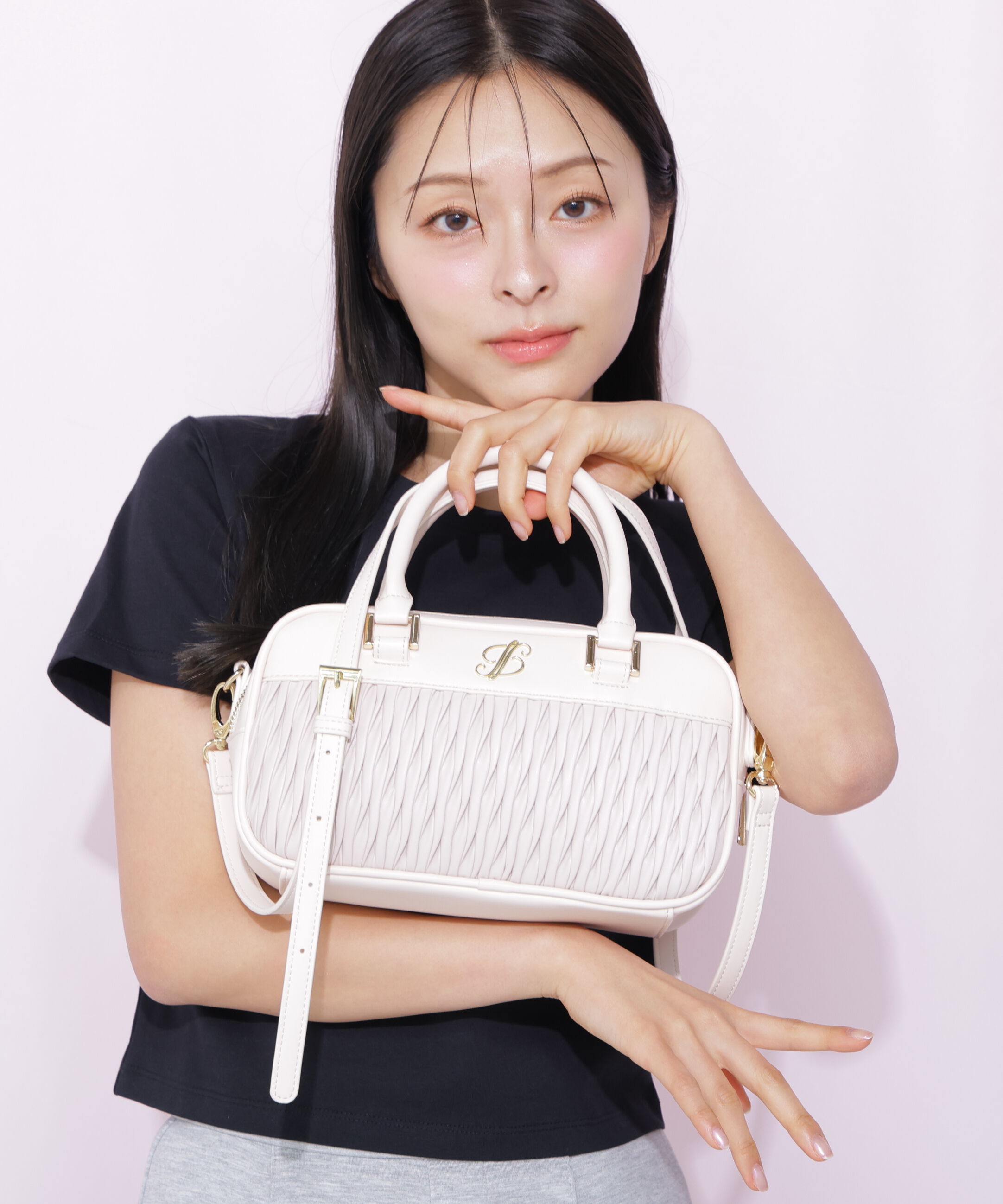  「Noble J パフィーボストンバッグ」|その他|