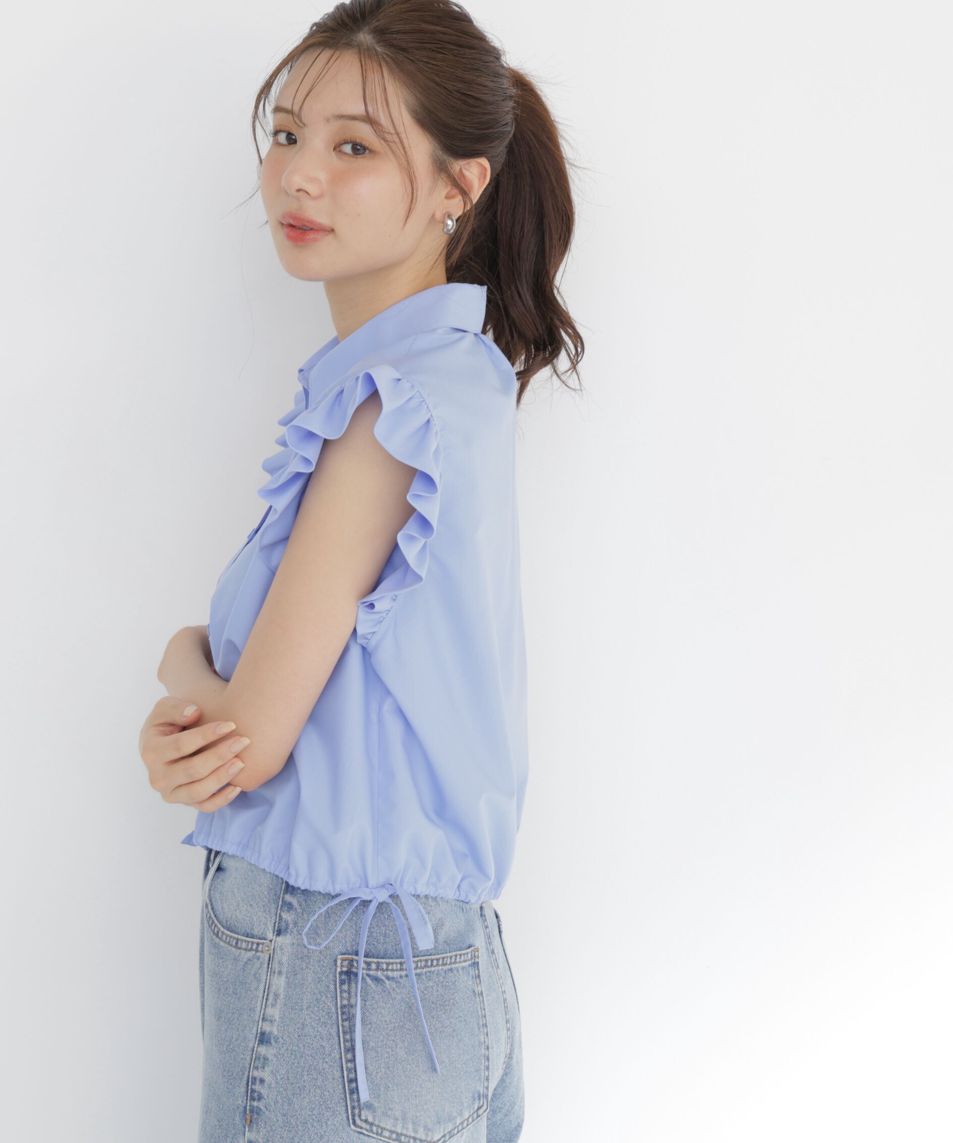 PROPORTION BODY DRESSING「バルーンスリーブブラウス」|シャツ・ブラウス|