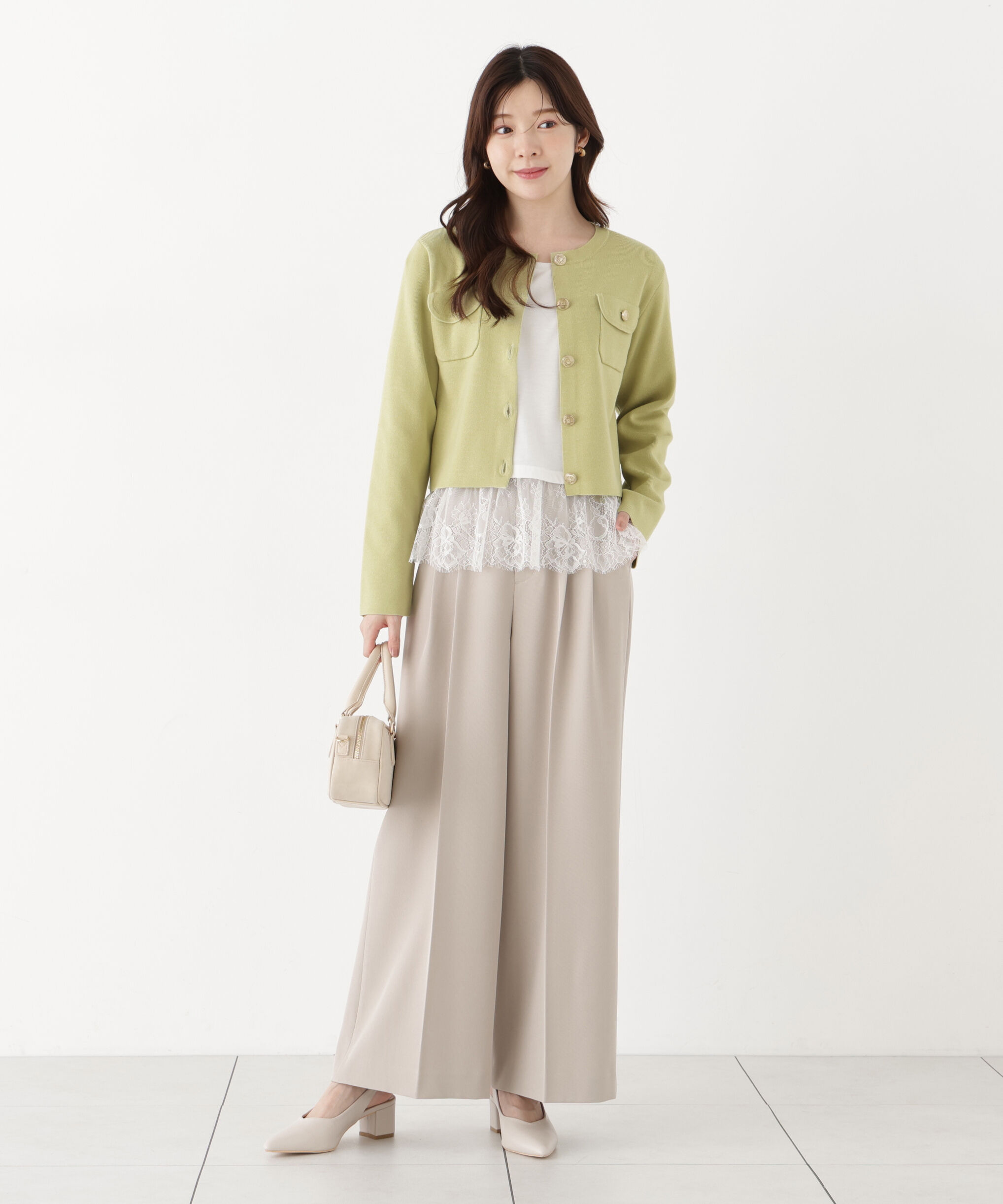 PROPORTION BODY DRESSING「Wブレストワイドパンツ」|その他|
