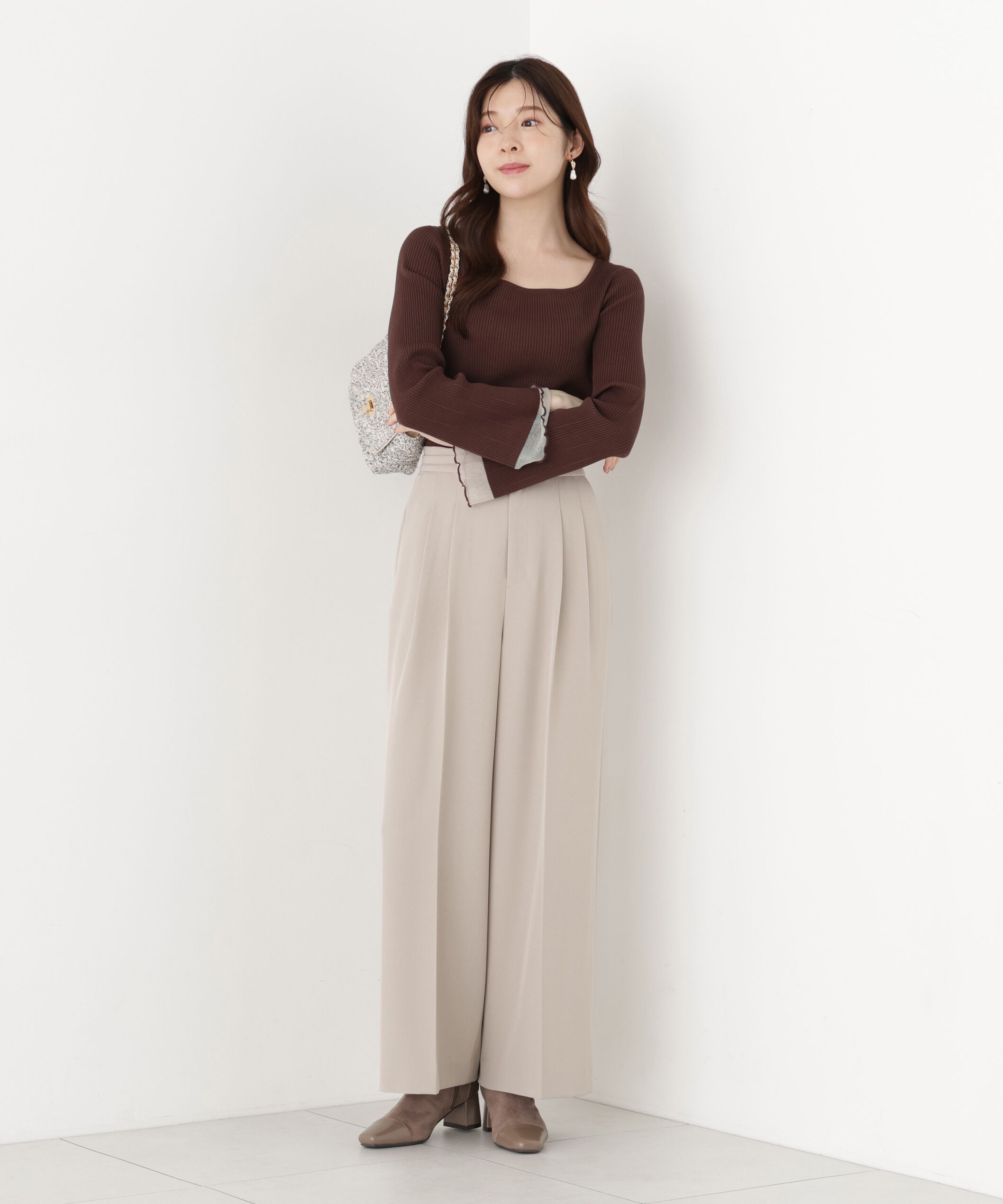 PROPORTION BODY DRESSING「Wブレストワイドパンツ」|その他|