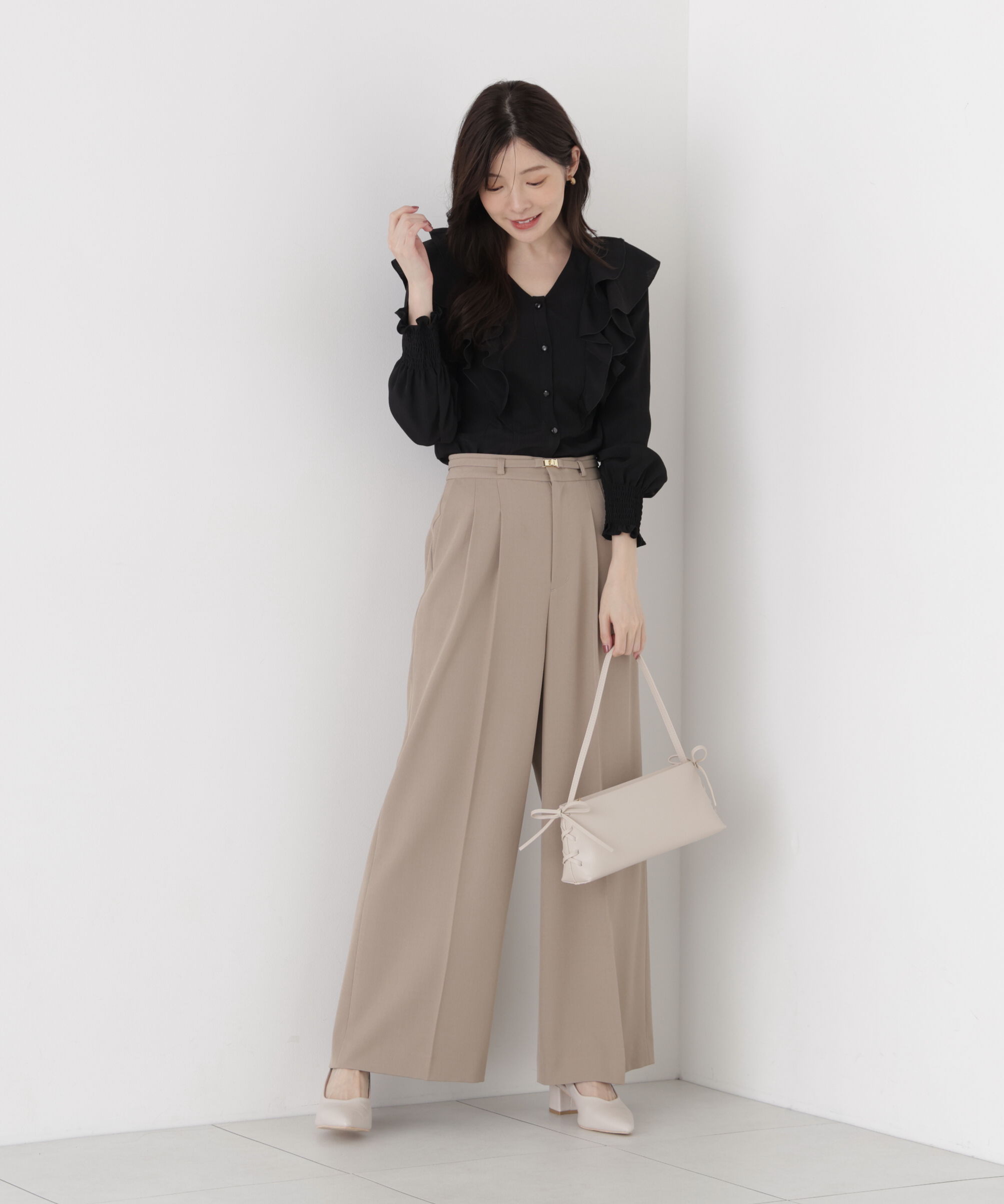 PROPORTION BODY DRESSING「Wブレストワイドパンツ」|その他|