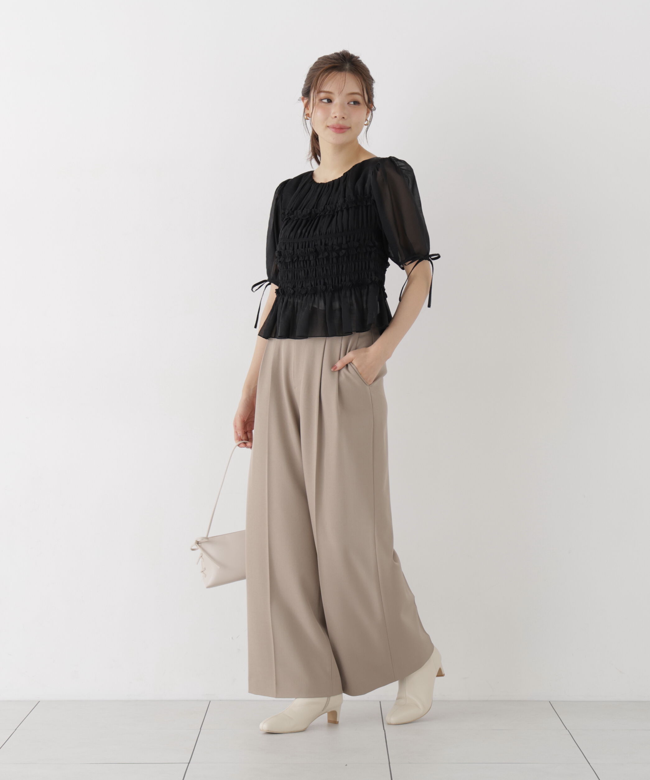 PROPORTION BODY DRESSING「Wブレストワイドパンツ」|その他|