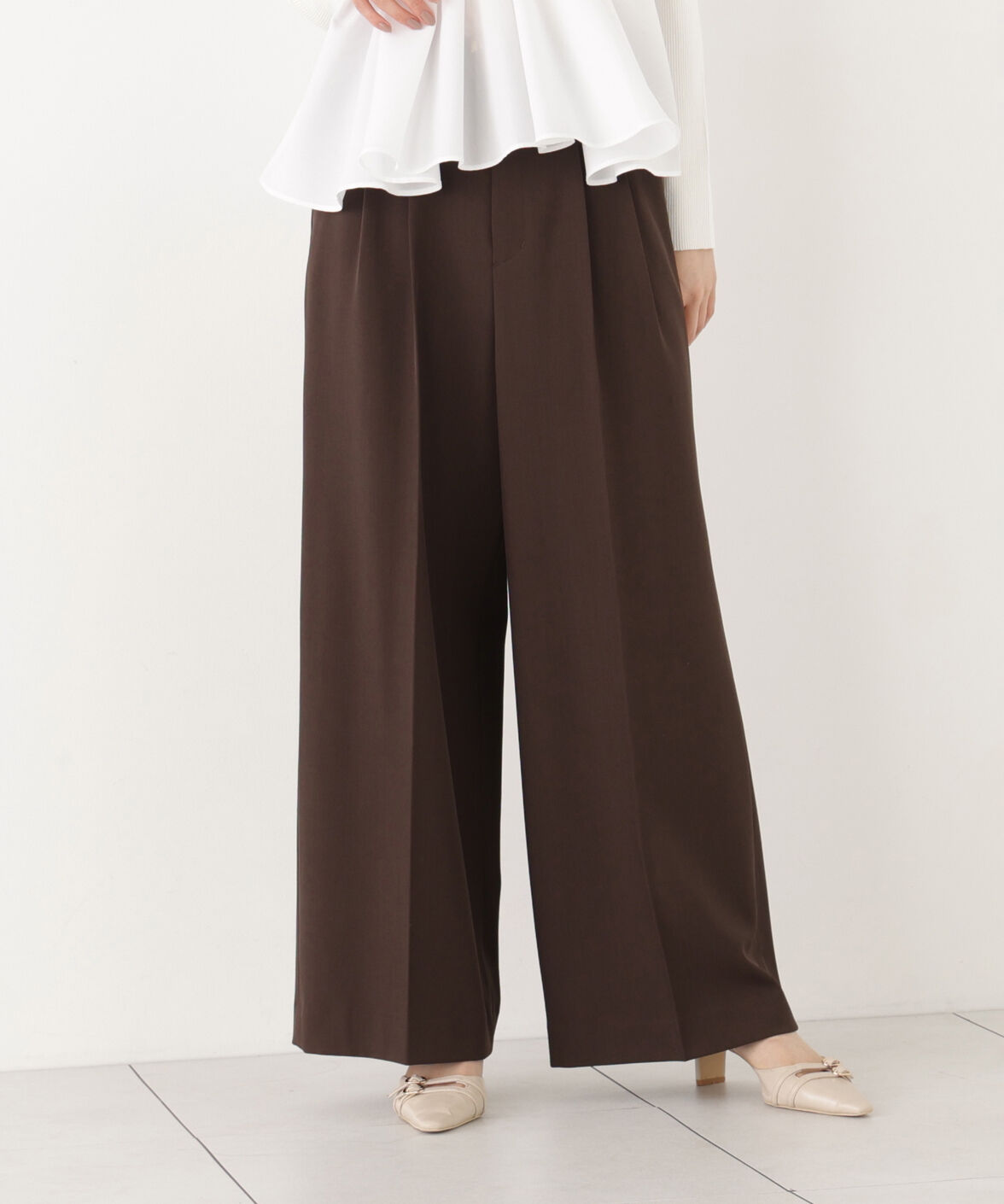 PROPORTION BODY DRESSING「Wブレストワイドパンツ」|その他|