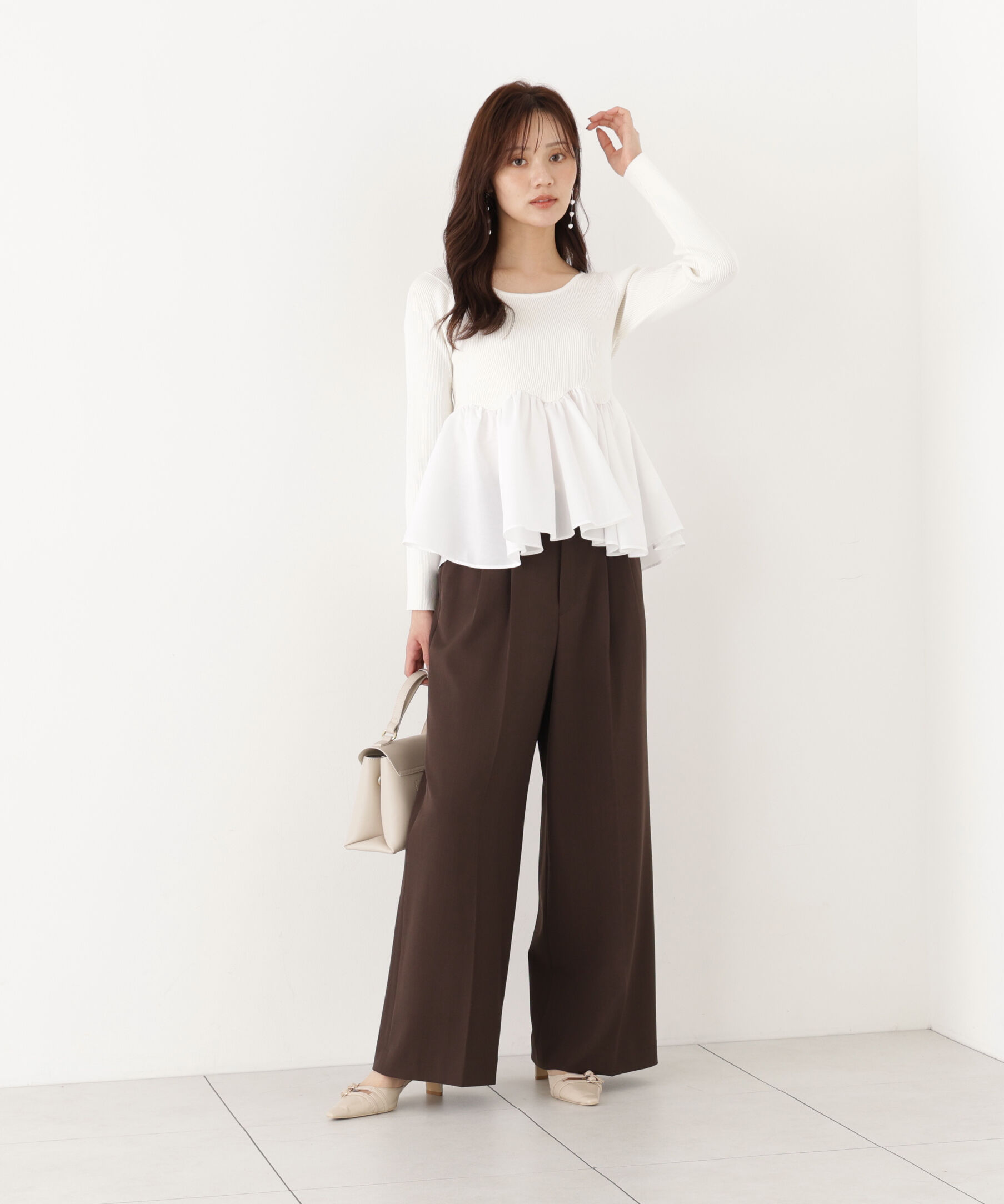 PROPORTION BODY DRESSING「Wブレストワイドパンツ」|その他|