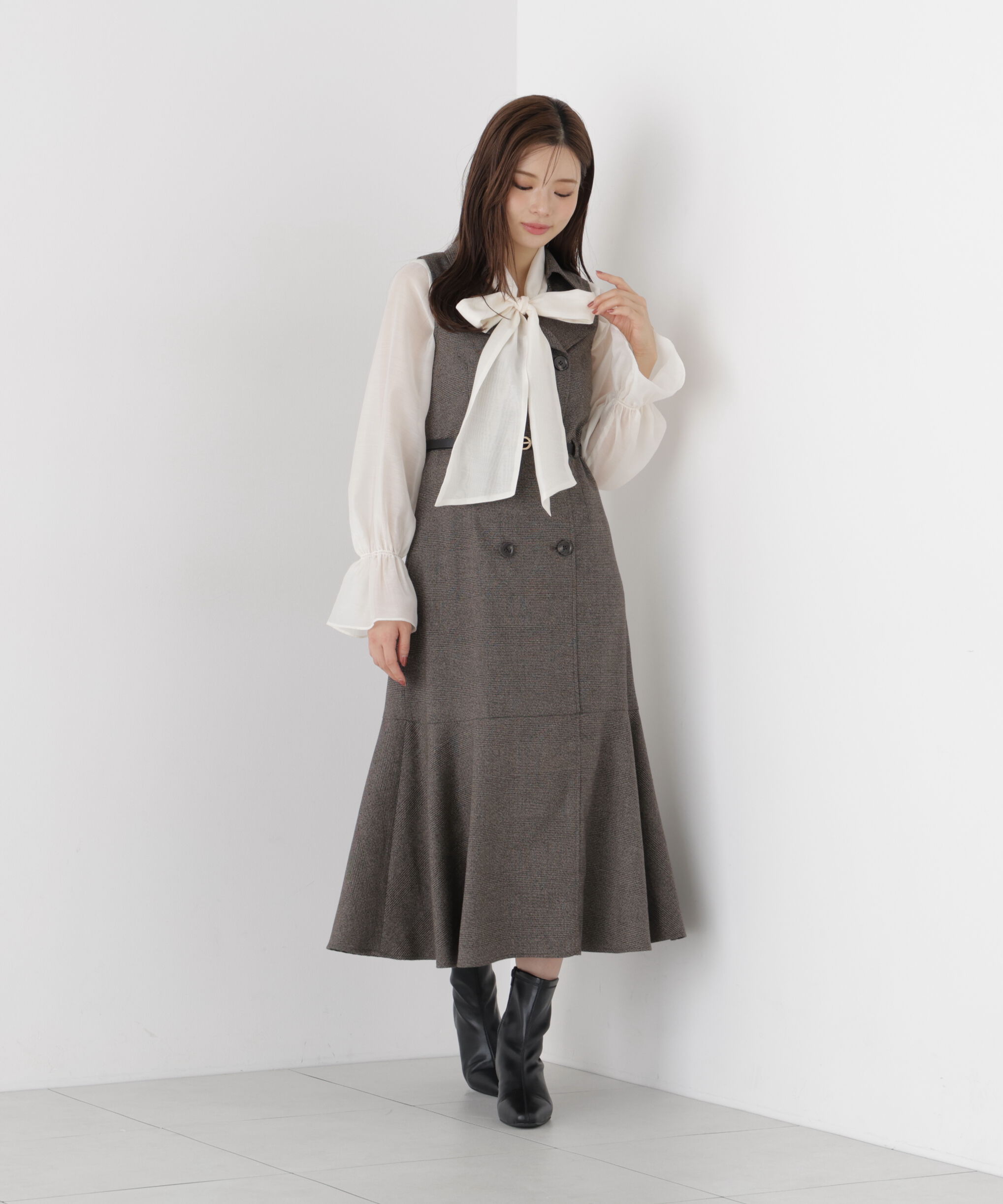 PROPORTION BODY DRESSING「トレンチジャンスカ」|ワンピース|