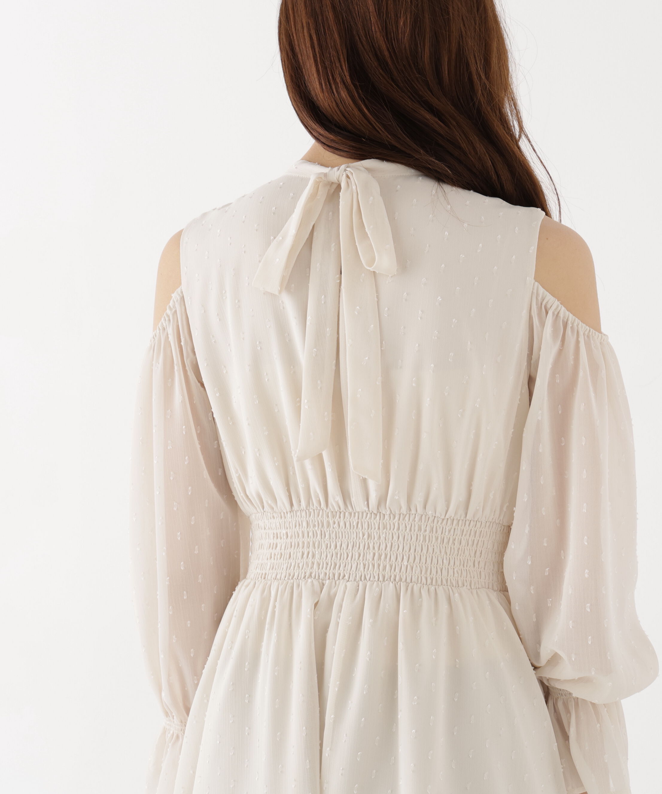 PROPORTION BODY DRESSING「オープンショルダーワンピース」|ワンピース|