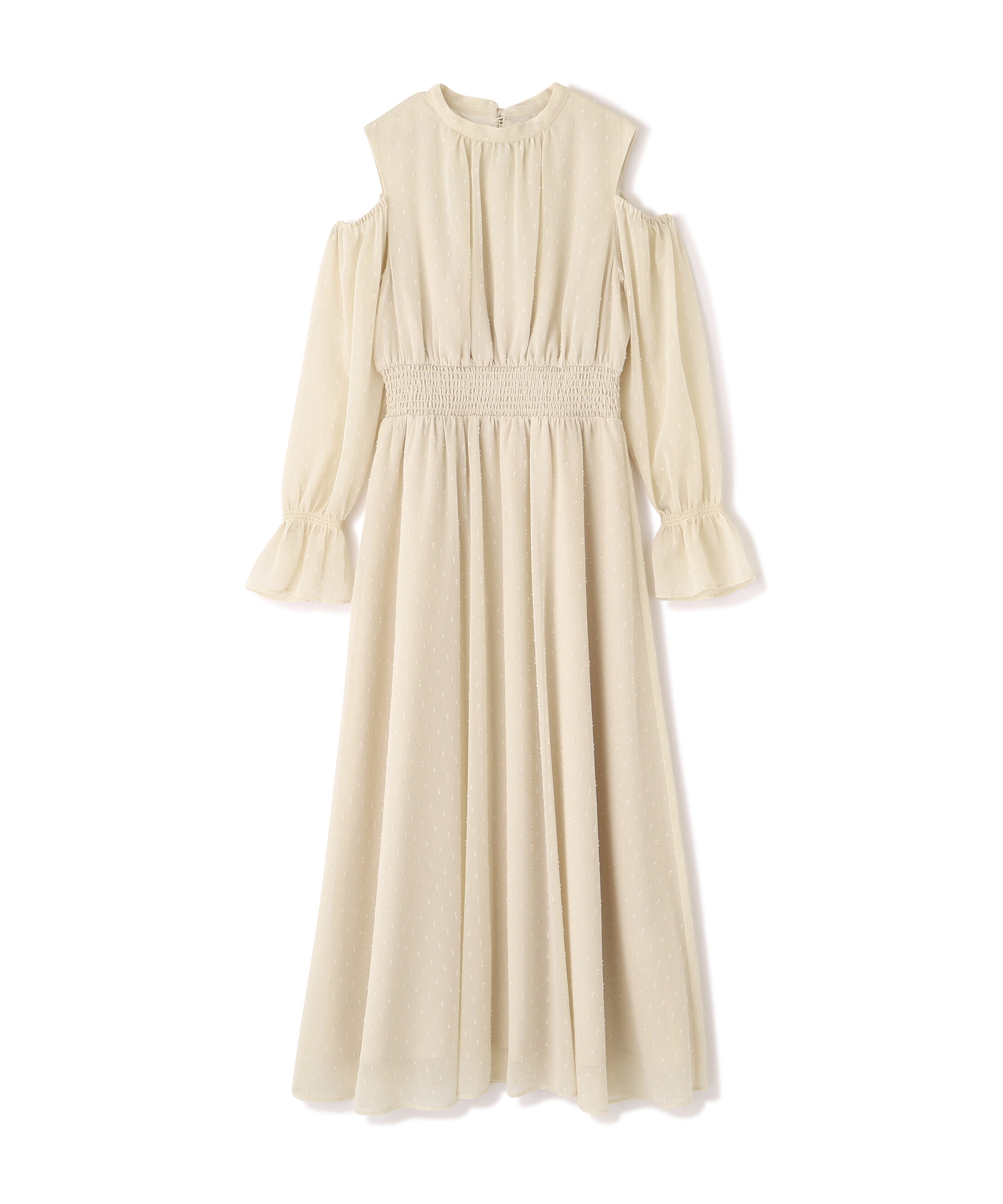 PROPORTION BODY DRESSING「オープンショルダーワンピース」|ワンピース|