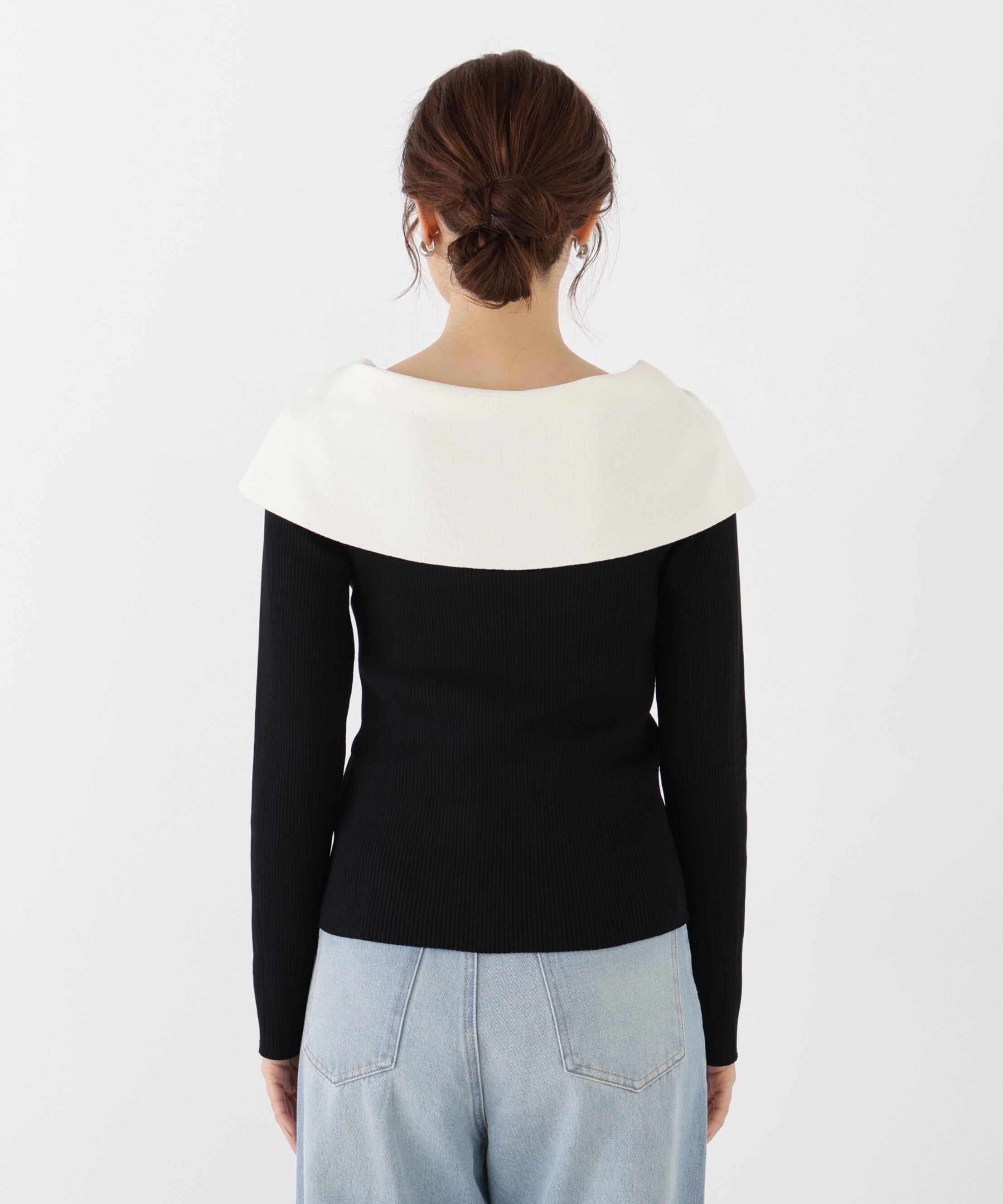 PROPORTION BODY DRESSING「リボンケープ風ニット」|ニット・セーター|