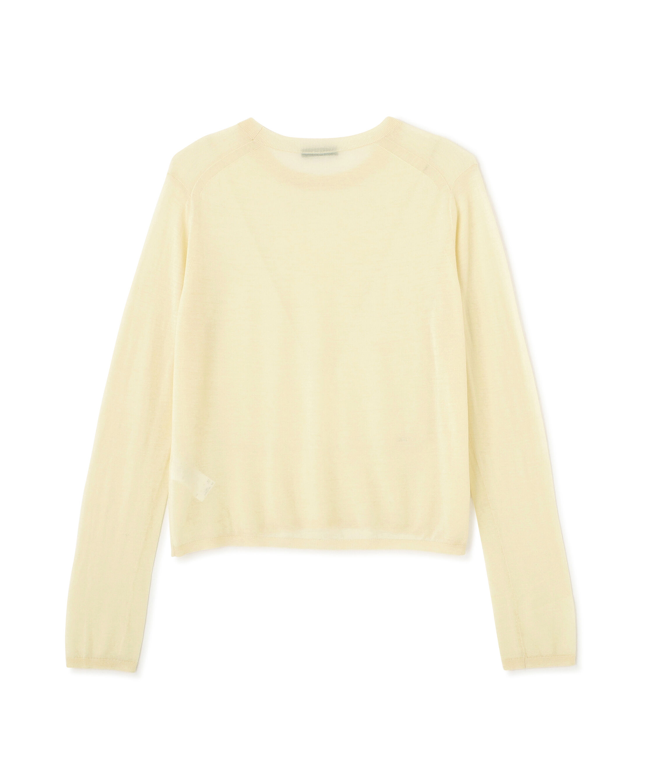 YLEVE 「YLEVE / 2/100 FINE WOOL SHEER KNIT PULLOVER」|ニット・セーター|