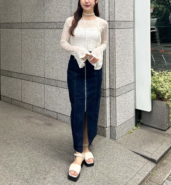 archives「ラメカットレースチョーカーＴＯＰＳ」|Tシャツ・カットソー|