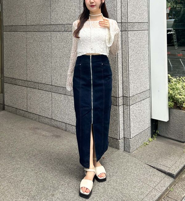 archives「ラメカットレースチョーカーＴＯＰＳ」|Tシャツ・カットソー|