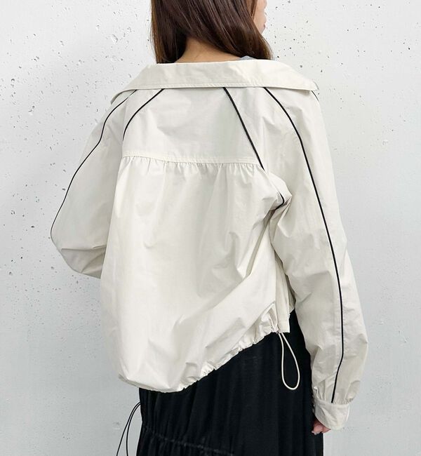 archives「パイピングギャザーブルゾン」|テーラードジャケット|