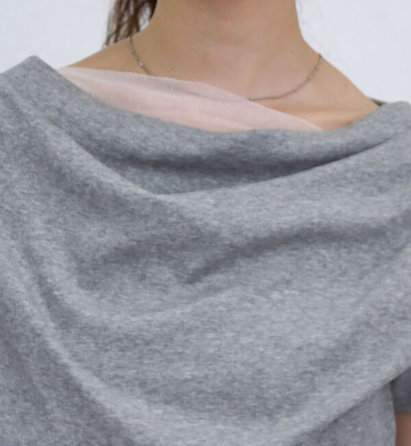 archives「チュールレイヤードタックドレープカットＴＯＰＳ」|Tシャツ・カットソー|