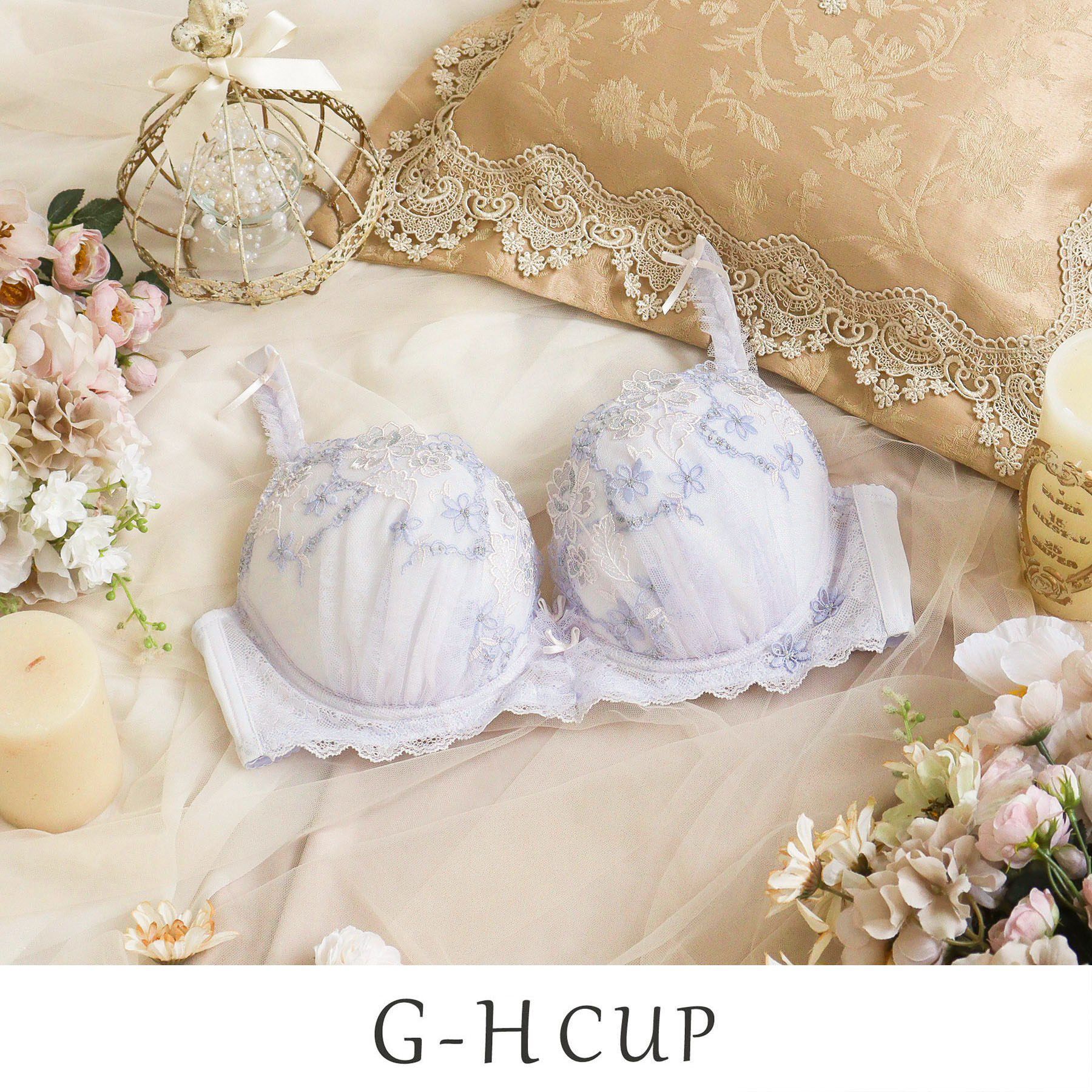 Risa Magli「セーヌ ブラジャー （G－H） ＜Glamor Bra／バストアップタイプ＞」|インナー|ラベンダー(080)
