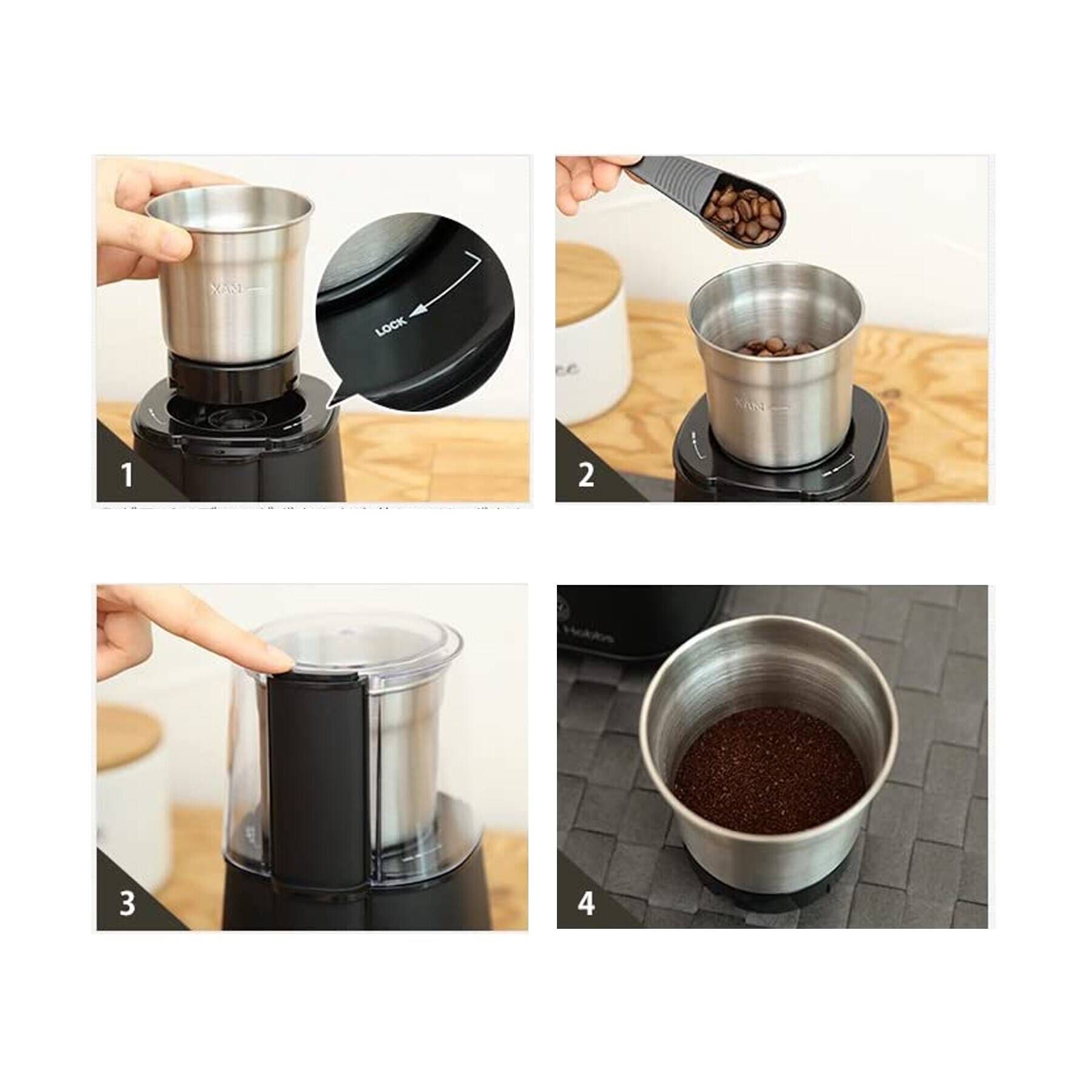 212 KITCHEN STORE「コーヒーグラインダー 7660JP-BK ＜Russell Hobbs ラッセルホブス＞」|食器・キッチングッズ|