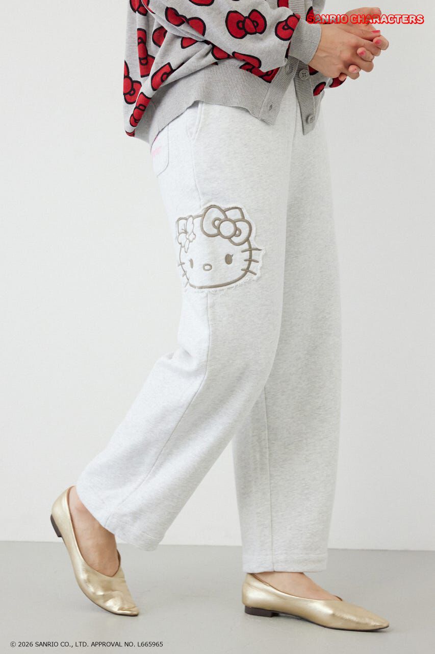 RODEO CROWNS「(HELLO KITTY) アップリケスウェットパンツ」|その他|