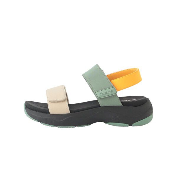 ECOALF「CARLA サンダル / CARLA SANDALS WOMAN」|サンダル|ホワイト/カーキ