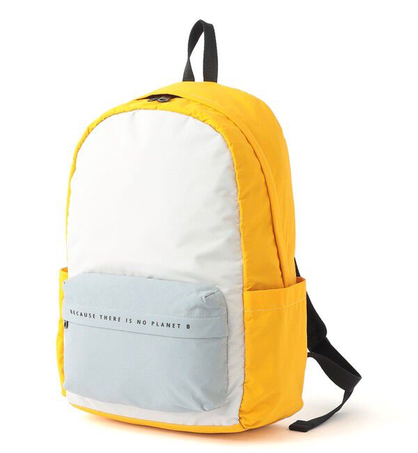 ECOALF「BASIL BECAUSE バックパック / BASIL BACKPACK UNISEX」|リュック|ホワイト/イエロー