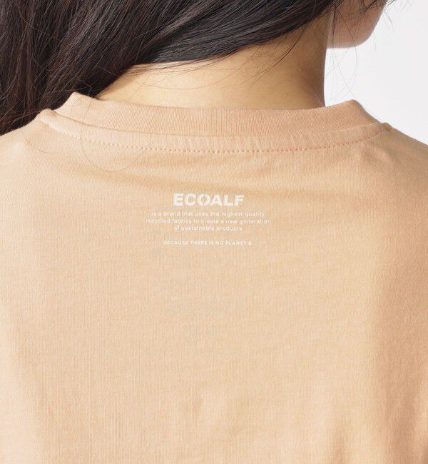 ECOALF「SALCE メッセージ Tシャツ / SALCEALF T-SHIRT WOMAN」|Tシャツ・カットソー|