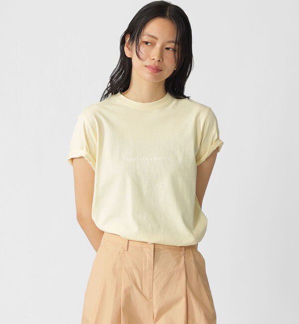 ECOALF「SALCE メッセージ Tシャツ / SALCEALF T-SHIRT WOMAN」|Tシャツ・カットソー|
