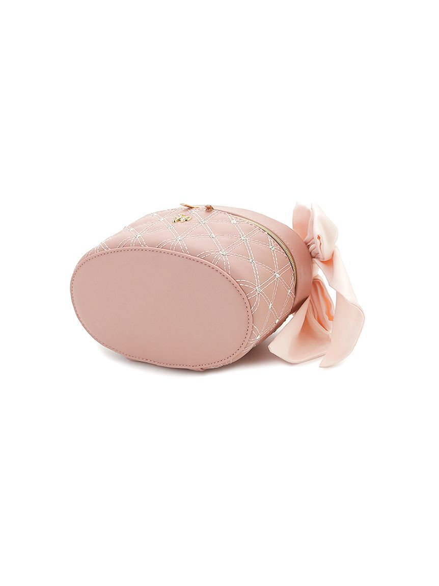 SNIDEL HOME「リボンキルティングバニティバッグ」|トートバッグ|