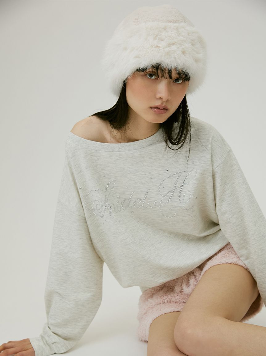 SNIDEL HOME「ファーハット」|ハット|
