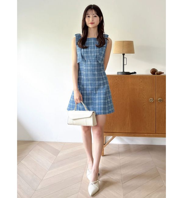 dazzlin「2WAYショルダーリボンワンピース」|ワンピース|