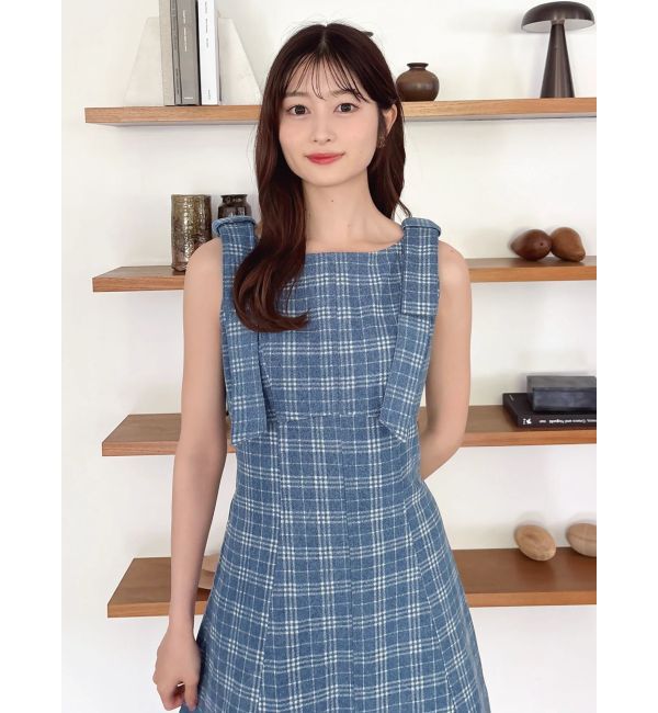 dazzlin「2WAYショルダーリボンワンピース」|ワンピース|