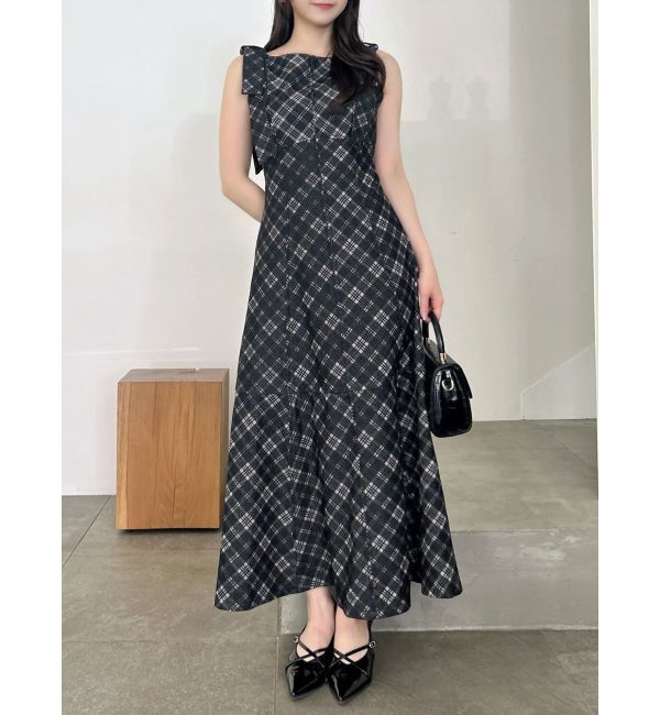 dazzlin「2WAYショルダーリボンワンピース」|ワンピース|