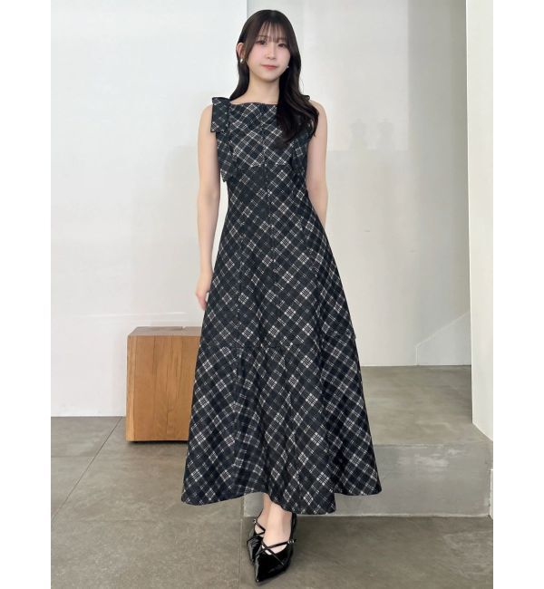 dazzlin「2WAYショルダーリボンワンピース」|ワンピース|