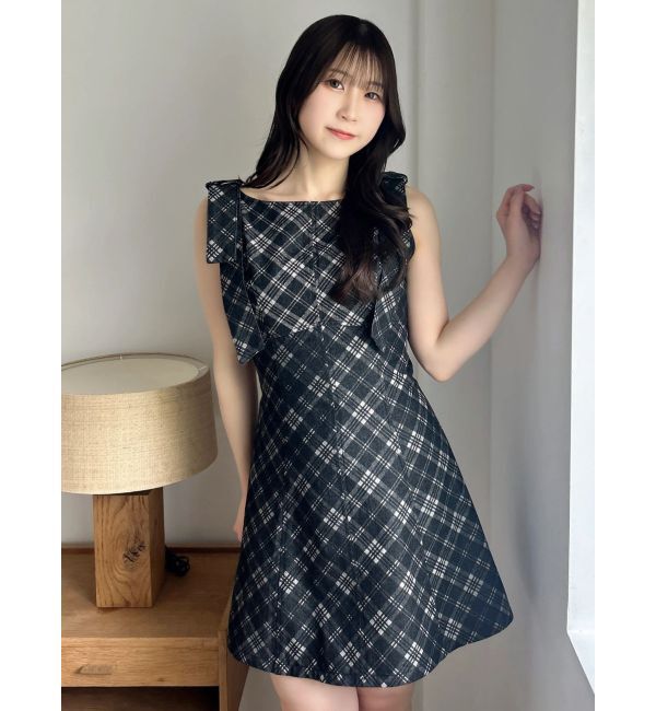 dazzlin「2WAYショルダーリボンワンピース」|ワンピース|