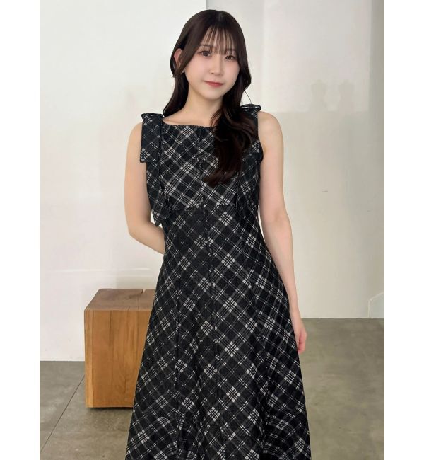 dazzlin「2WAYショルダーリボンワンピース」|ワンピース|