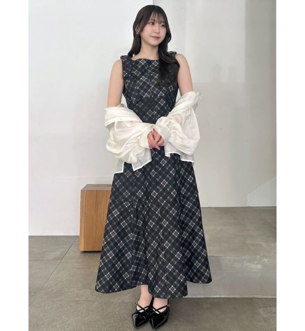 dazzlin「2WAYショルダーリボンワンピース」|ワンピース|