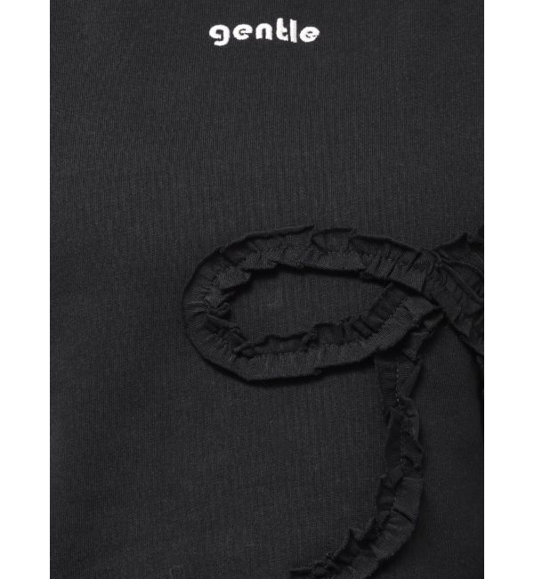 EMODA「フリルパッチミニマルTシャツ」|Tシャツ・カットソー|