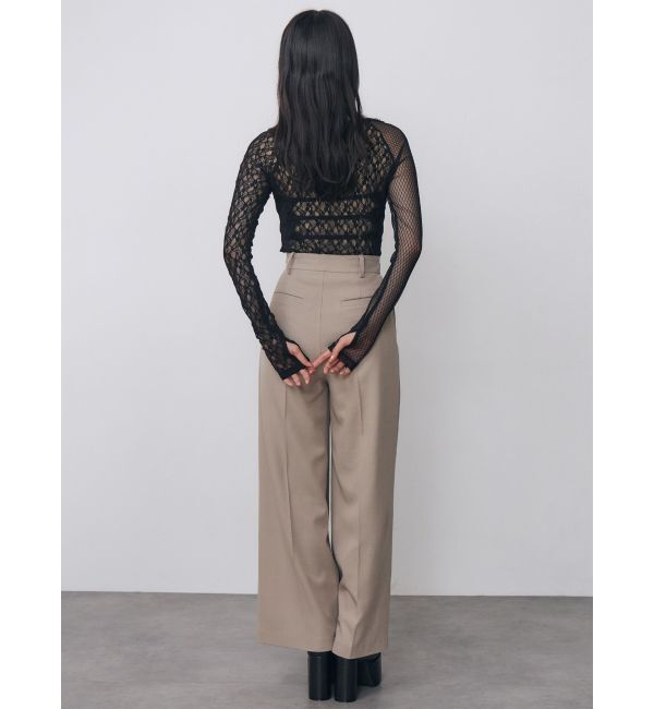 MURUA「パッチワークレーストップス」|Tシャツ・カットソー|