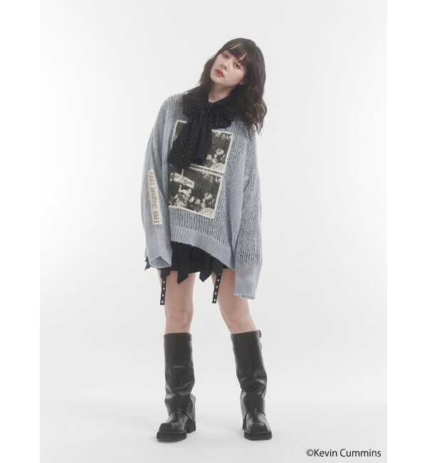jouetie「【KevinCummins&times;jouetie】フォトローゲージニット」|ニット・セーター|