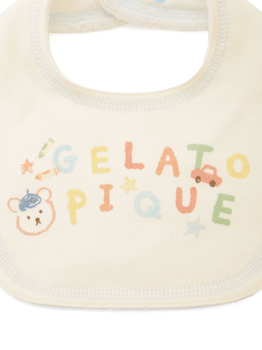 GELATO PIQUE KIDS & BABY「【ラッピング済み】【新生児】ドローイングベア柄2WAYオール&スタイSET」|その他ベビー用品|