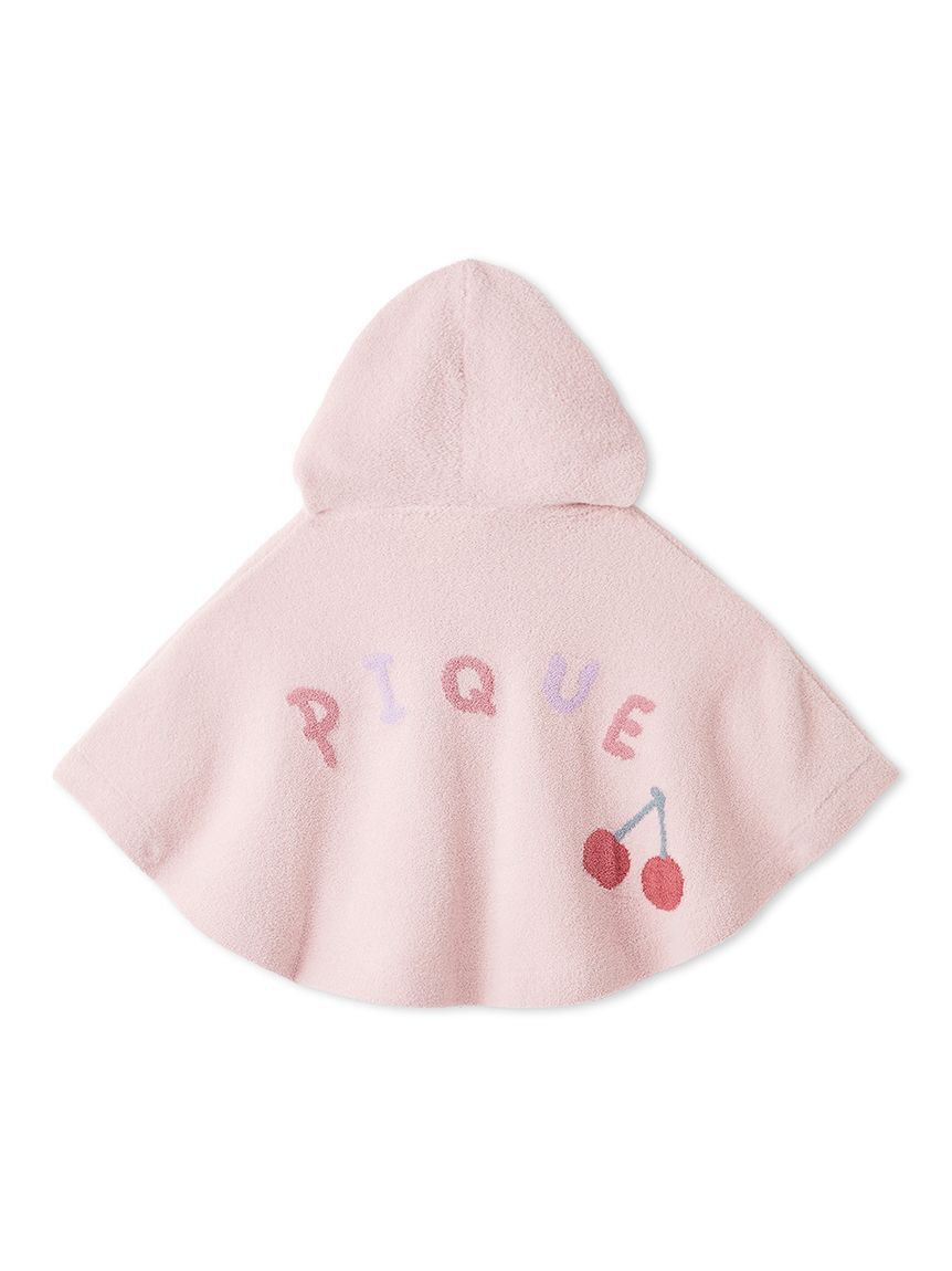 GELATO PIQUE KIDS & BABY「【ラッピング済み】【BABY】エアリーモコドローイングベアポンチョ&ベアラトルSET」|その他ベビー用品|