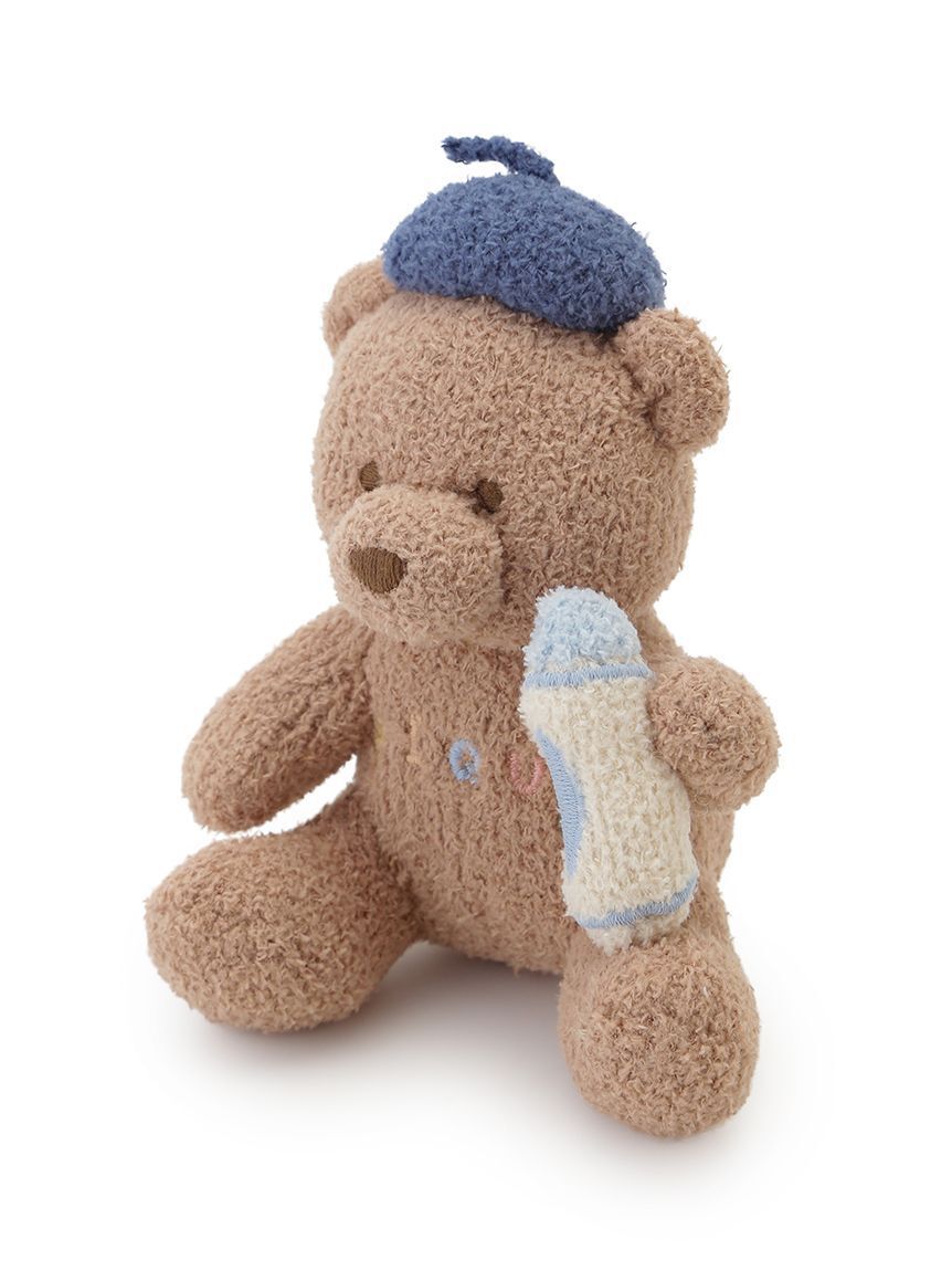 GELATO PIQUE KIDS & BABY「【ラッピング済み】【BABY】エアリーモコドローイングベアポンチョ&ベアラトルSET」|その他ベビー用品|