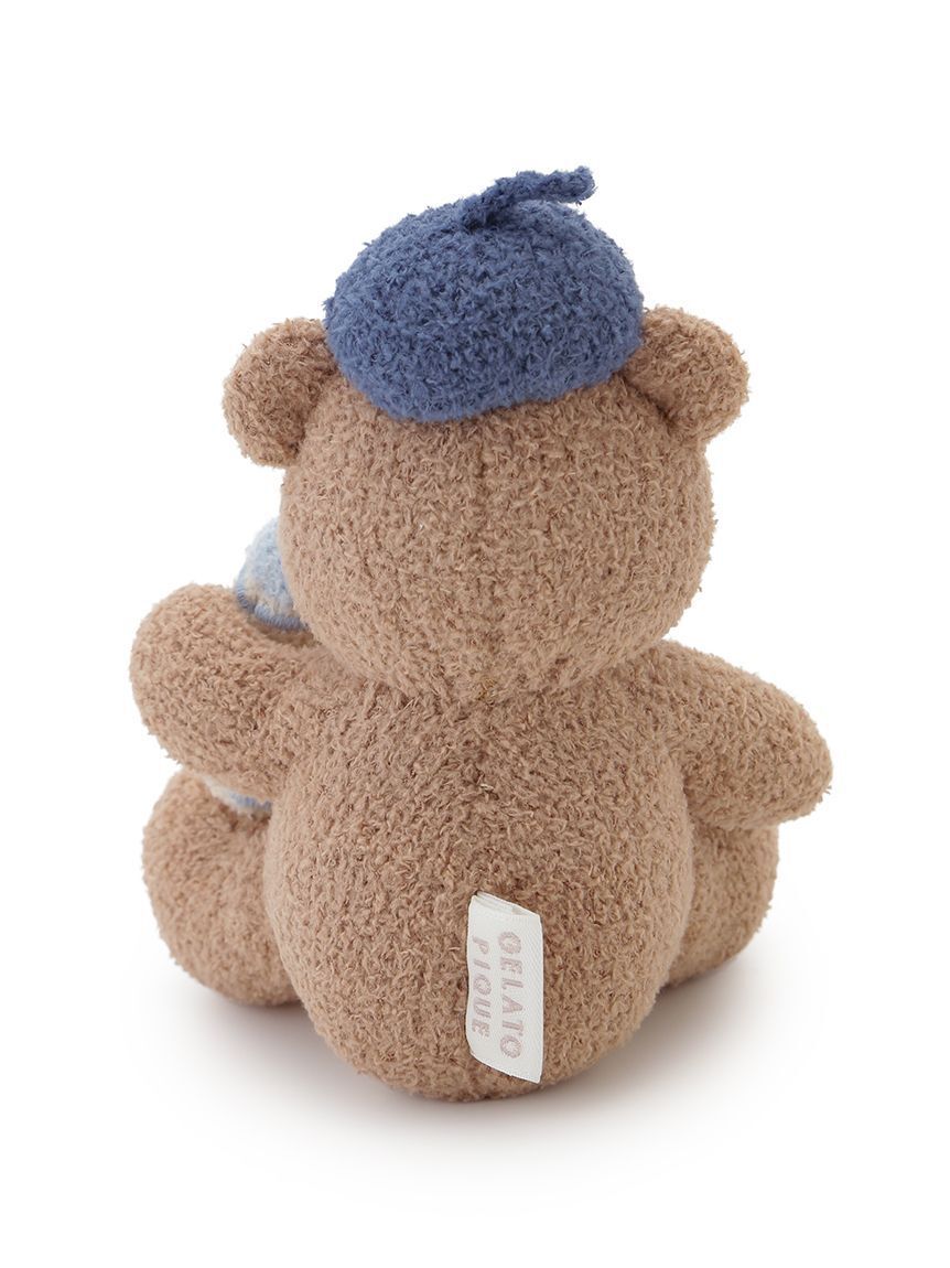 GELATO PIQUE KIDS & BABY「【ラッピング済み】【BABY】エアリーモコドローイングベアポンチョ&ベアラトルSET」|その他ベビー用品|