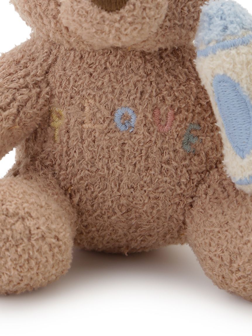 GELATO PIQUE KIDS & BABY「【ラッピング済み】【BABY】エアリーモコドローイングベアポンチョ&ベアラトルSET」|その他ベビー用品|