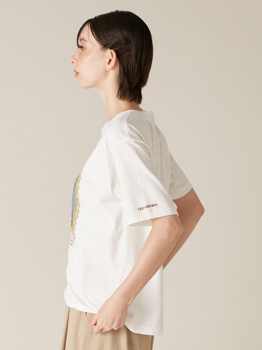 LILY BROWN「ミュージアムTシャツ」|Tシャツ・カットソー|