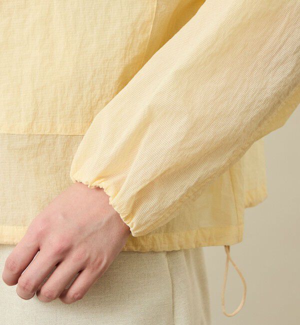 MACKINTOSH PHILOSOPHY「GREY LABEL シアーフーデッドブルゾン」|ブルゾン・スタジャン|