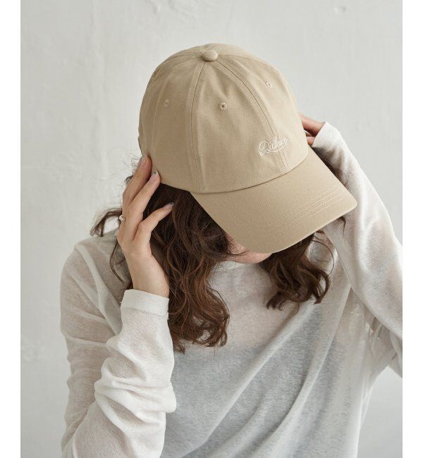 Lbc with Life「Dickies ディッキーズ 刺繍ロゴキャップ」|その他|ベージュ
