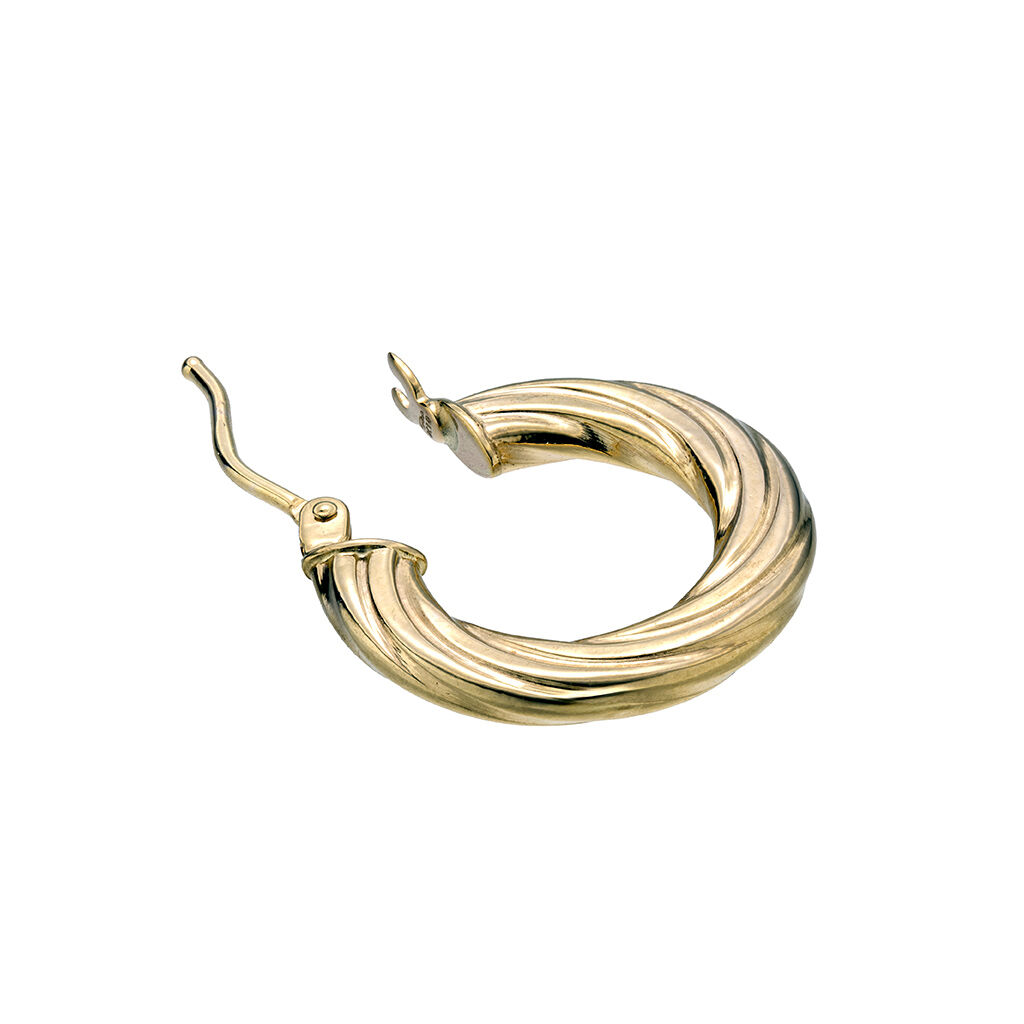 STAR JEWELRY「TWIST PIERCED EARRING (1.6cm/片耳用)」|ピアス|