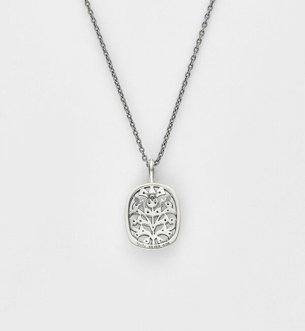 agete「シルバーダイヤモンドネックレス（0.06ct ）」|ネックレス|