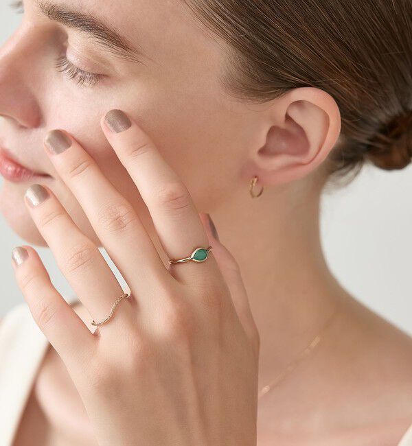 agete「K5ダイヤモンドリング（0.04ct)」|リング|