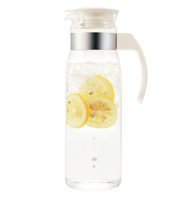 BACKYARD FAMILY「冷蔵庫ポット 1400ml ハリオ HARIO 通販 ピッチャー 広口 洗いやすい 冷水ポット」|食器・キッチングッズ|