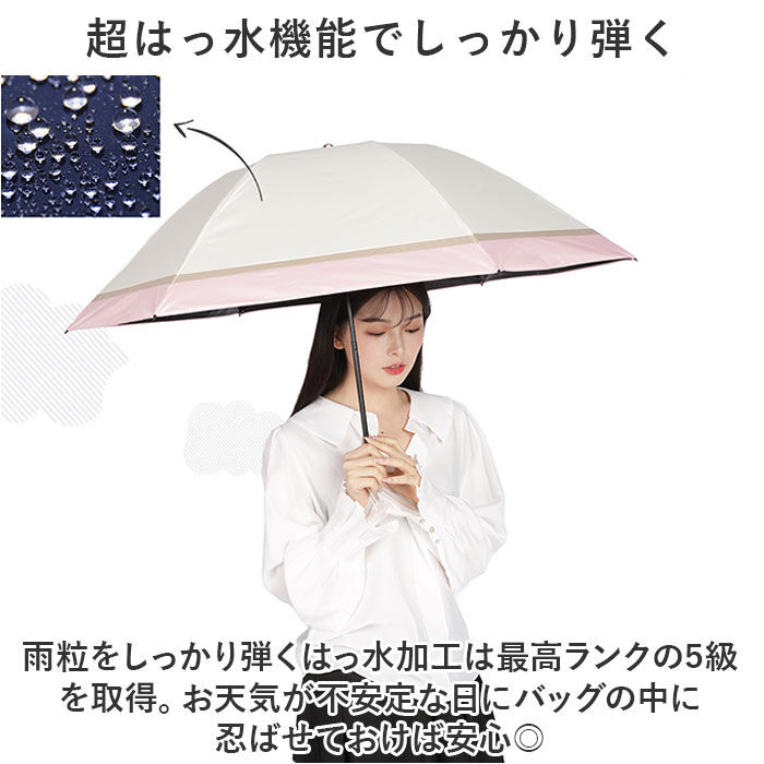 BACKYARD FAMILY「KIZAWA 折りたたみ傘 通販 日傘 折りたたみ 完全遮光 傘 55cm 折畳み傘 晴雨兼用」|傘|